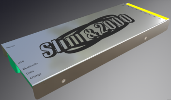 Slim series wireless furnace temperature tester